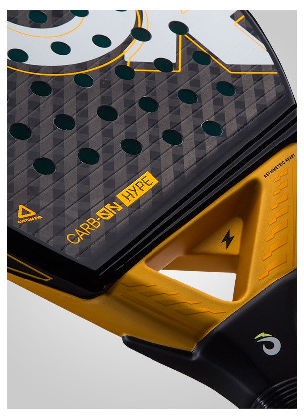 Détail de la Raquette Lok Carbon Hype