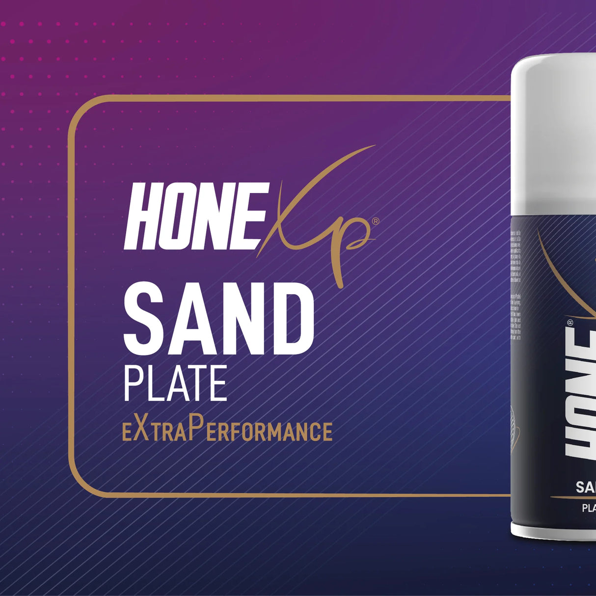 Spray Hone XP Sand Plate vue latérale