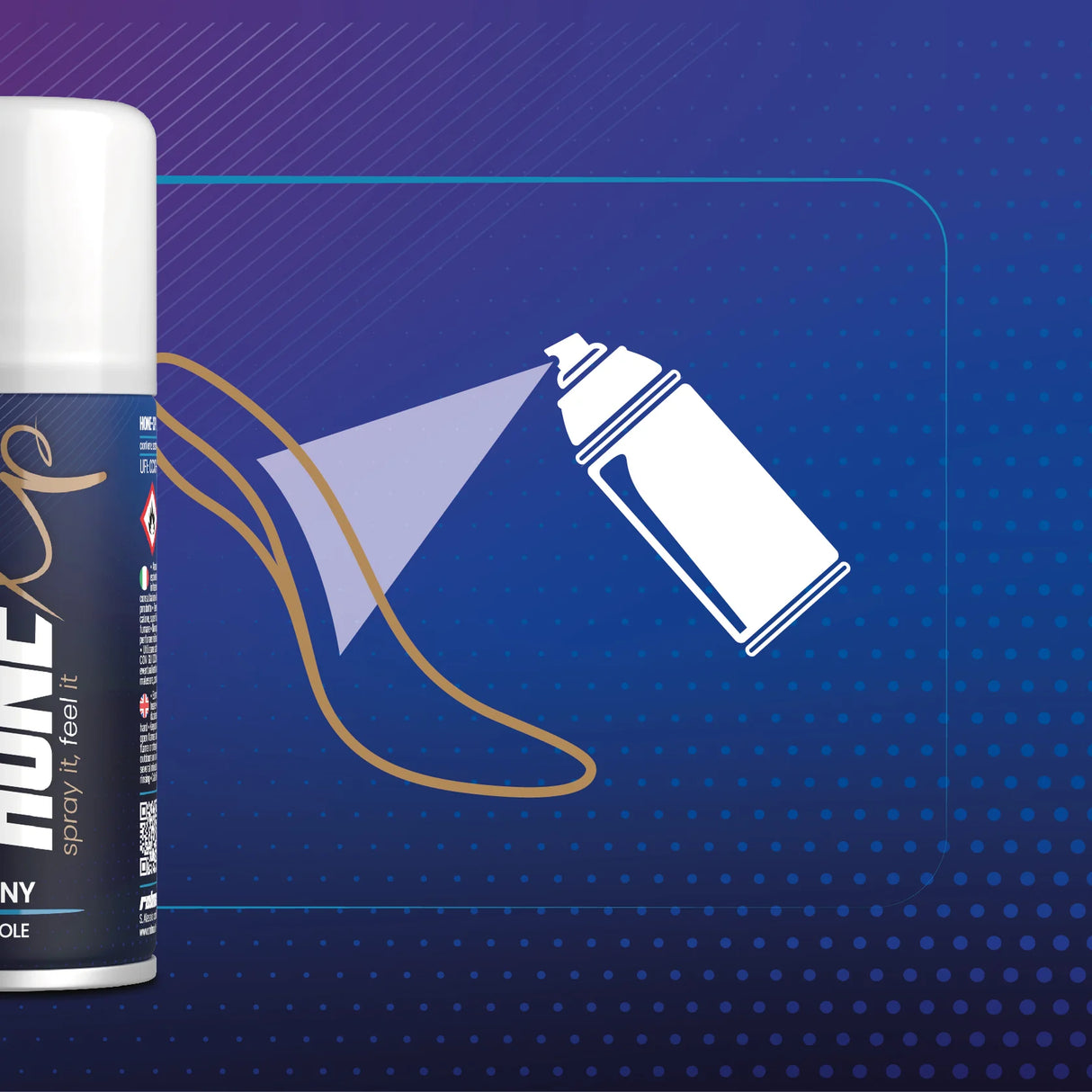 Spray Hone XP Sany Insole vue arrière