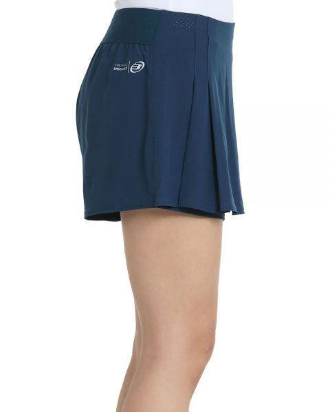 Jupe Bullpadel Oleiros Bleu matière respirante