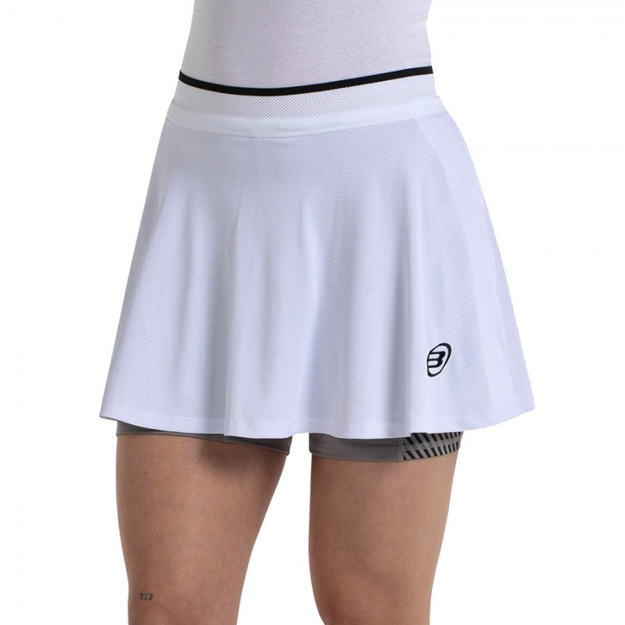 Jupe de padel Bullpadel Tesan Blanco