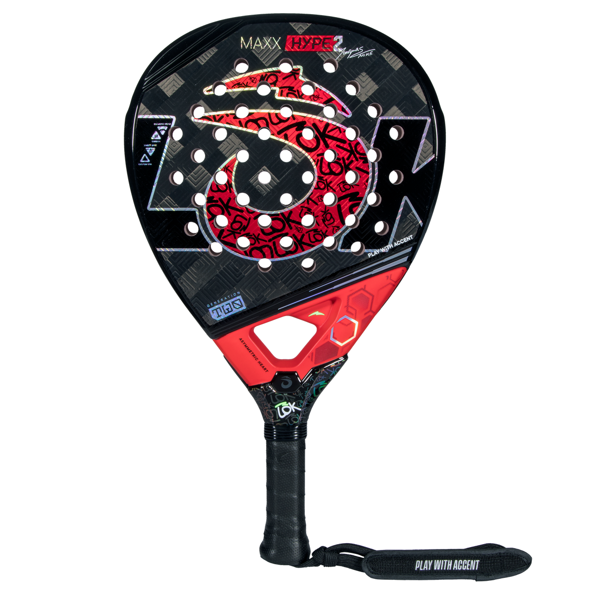 Raquette de padel Lok Maxx Hype Gen 2 by Mike Yanguas