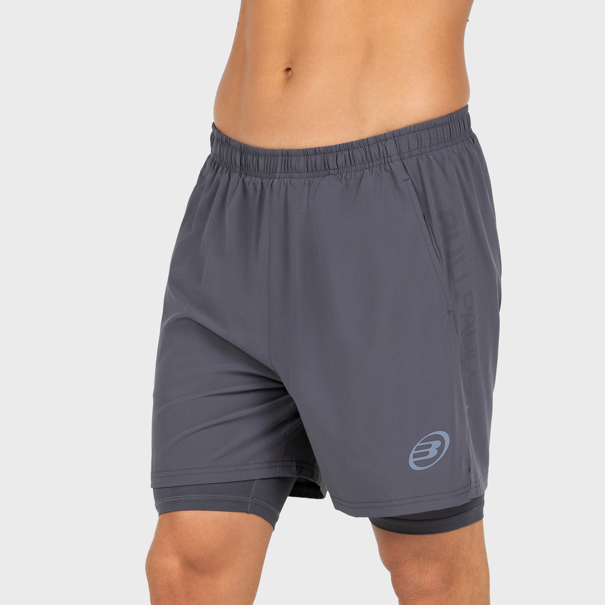 Short de padel Bullpadel Montis Asfalto