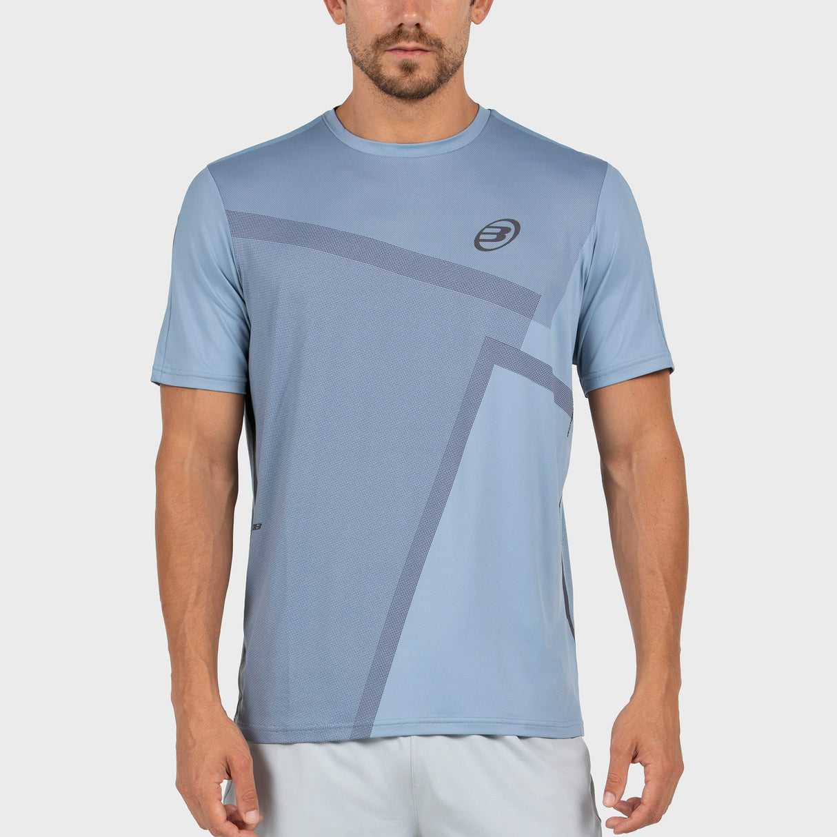 Tee Shirt de padel Bullpadel Mosal Azul Acero