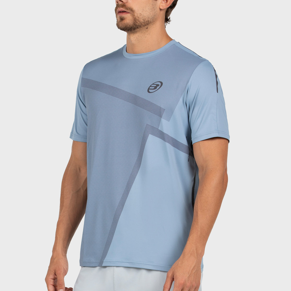 Tee Shirt de padel Bullpadel Mosal Azul Acero