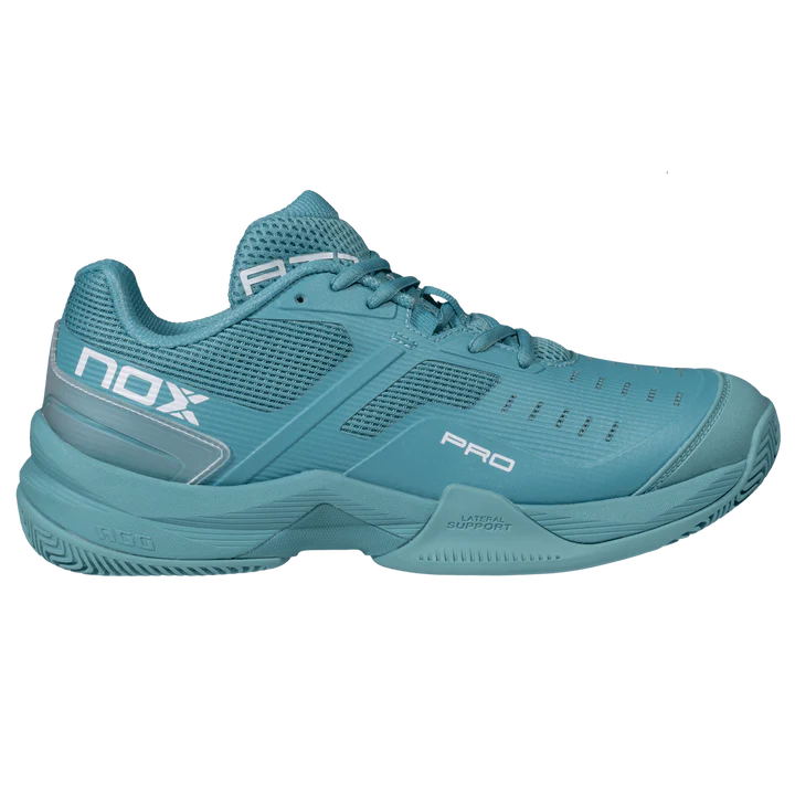 NOX AT10 Pro Padel Shoes Turquoise / White