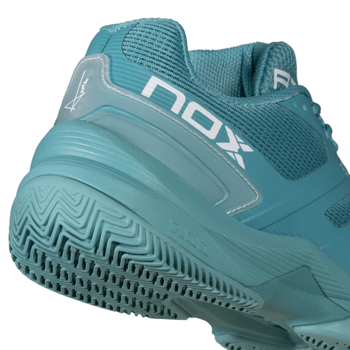 NOX AT10 Pro Padel Shoes Turquoise / White