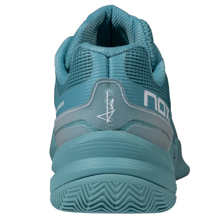 NOX AT10 Pro Padel Shoes Turquoise / White