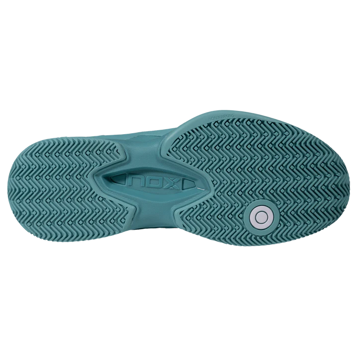 NOX AT10 Pro Padel Shoes Turquoise / White