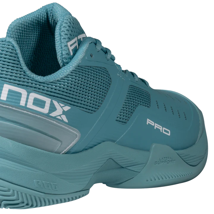 NOX AT10 Pro Padel Shoes Turquoise / White