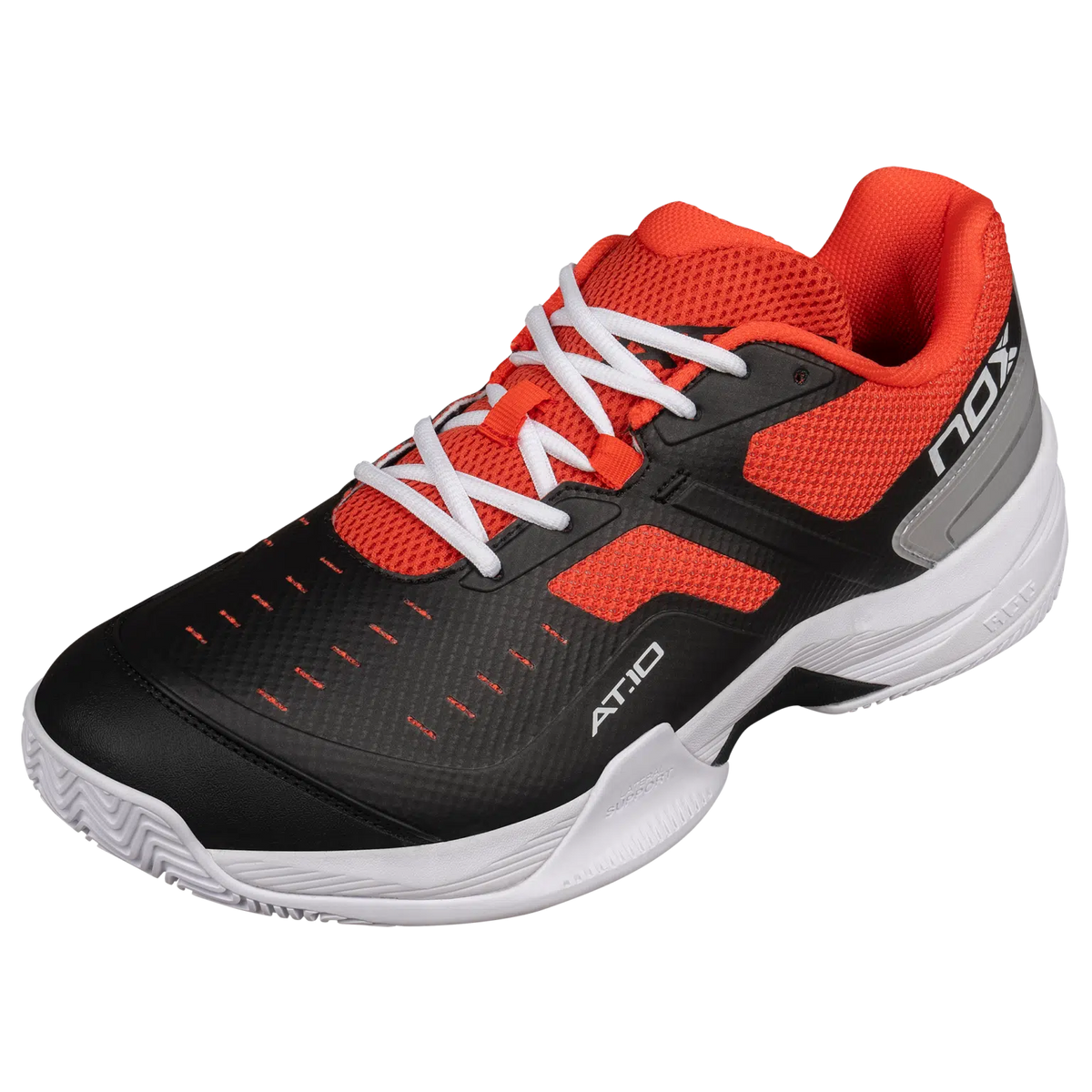 NOX AT10 Pro Padel Shoes Black/Red