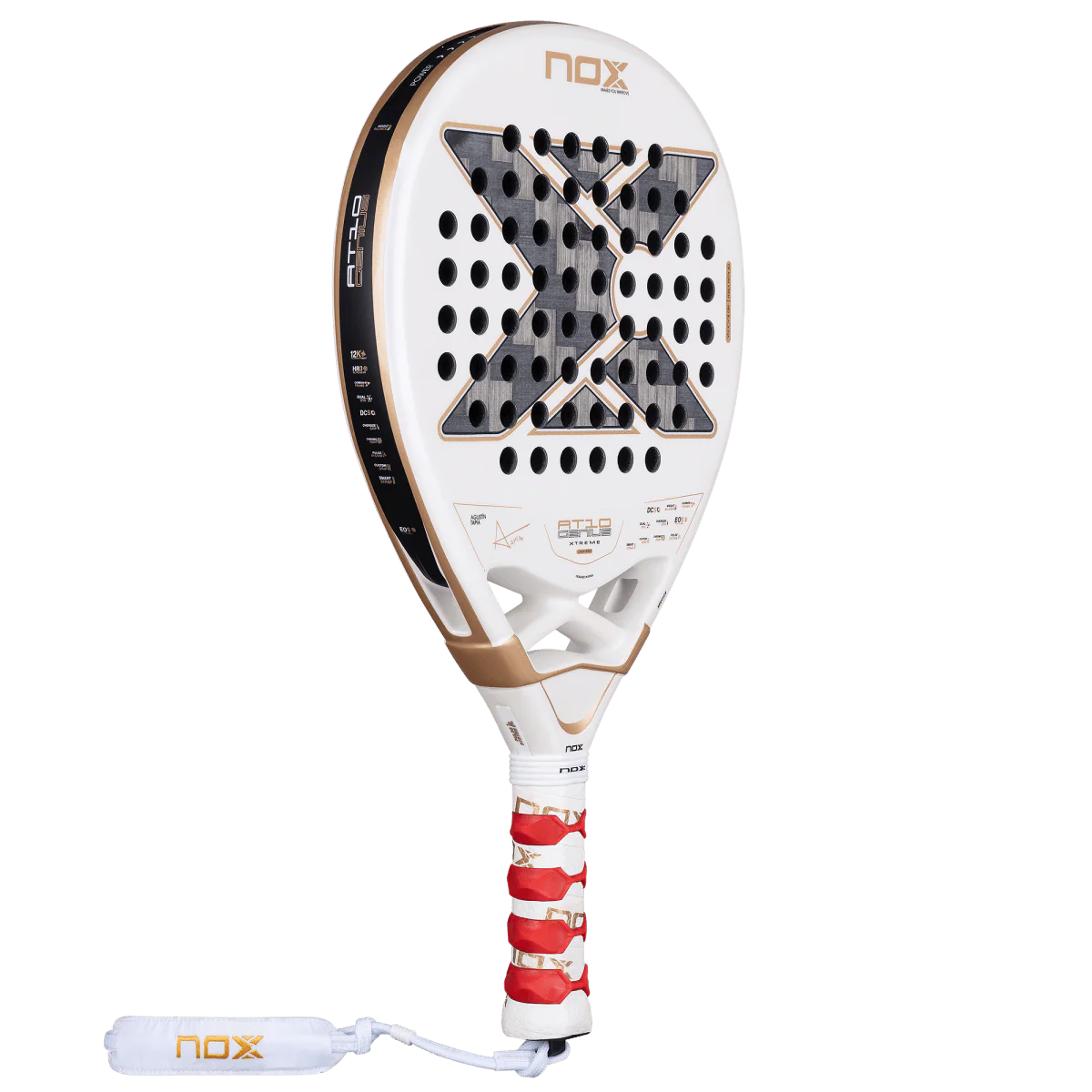 Raquette de padel Nox AT10 Luxury Genius 12K Alum XTREM 2026 by Agustín Tapia
