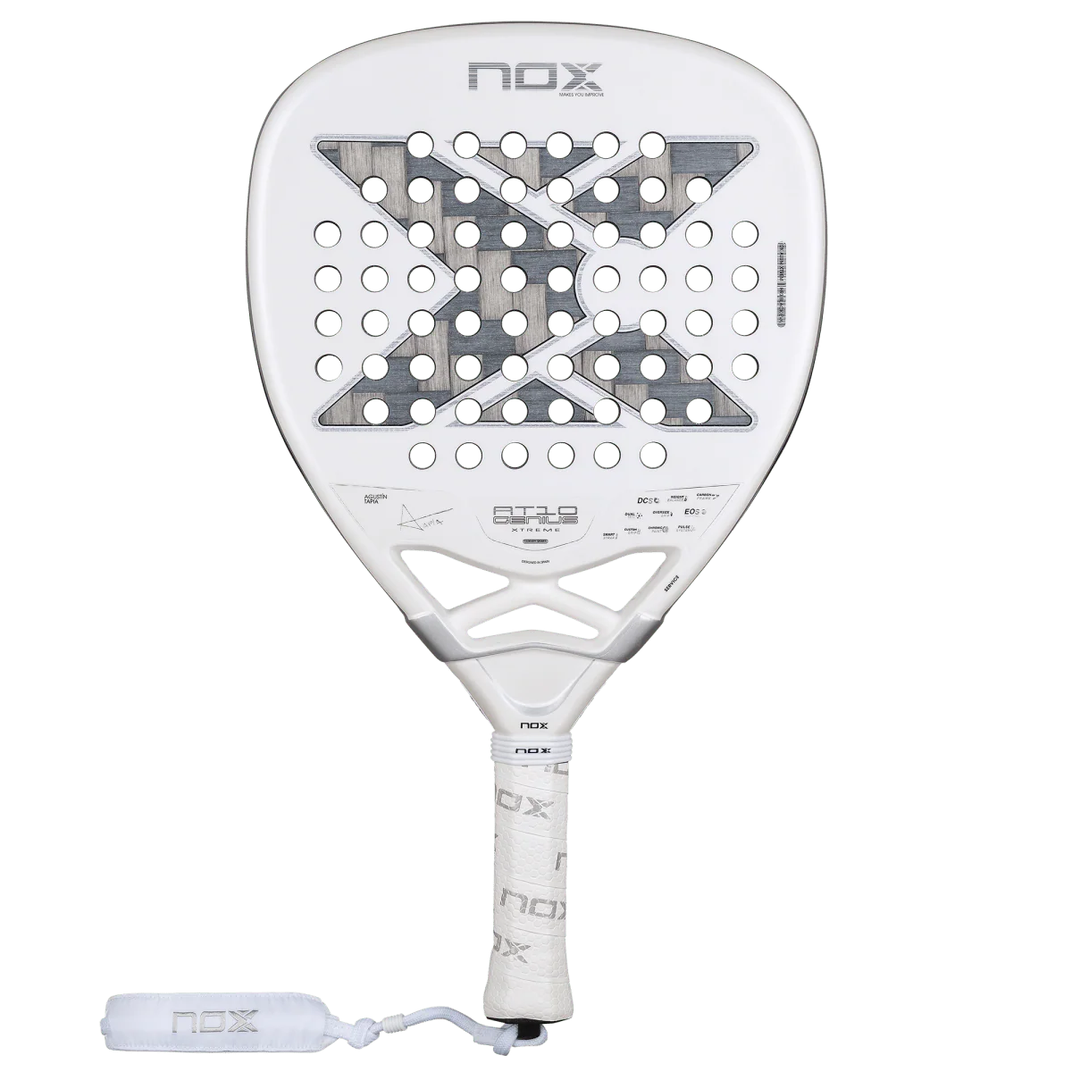 Raquette de padel Nox AT10 Luxury Genius Attack 12K Alum XTREM 2026 by Agustín Tapia