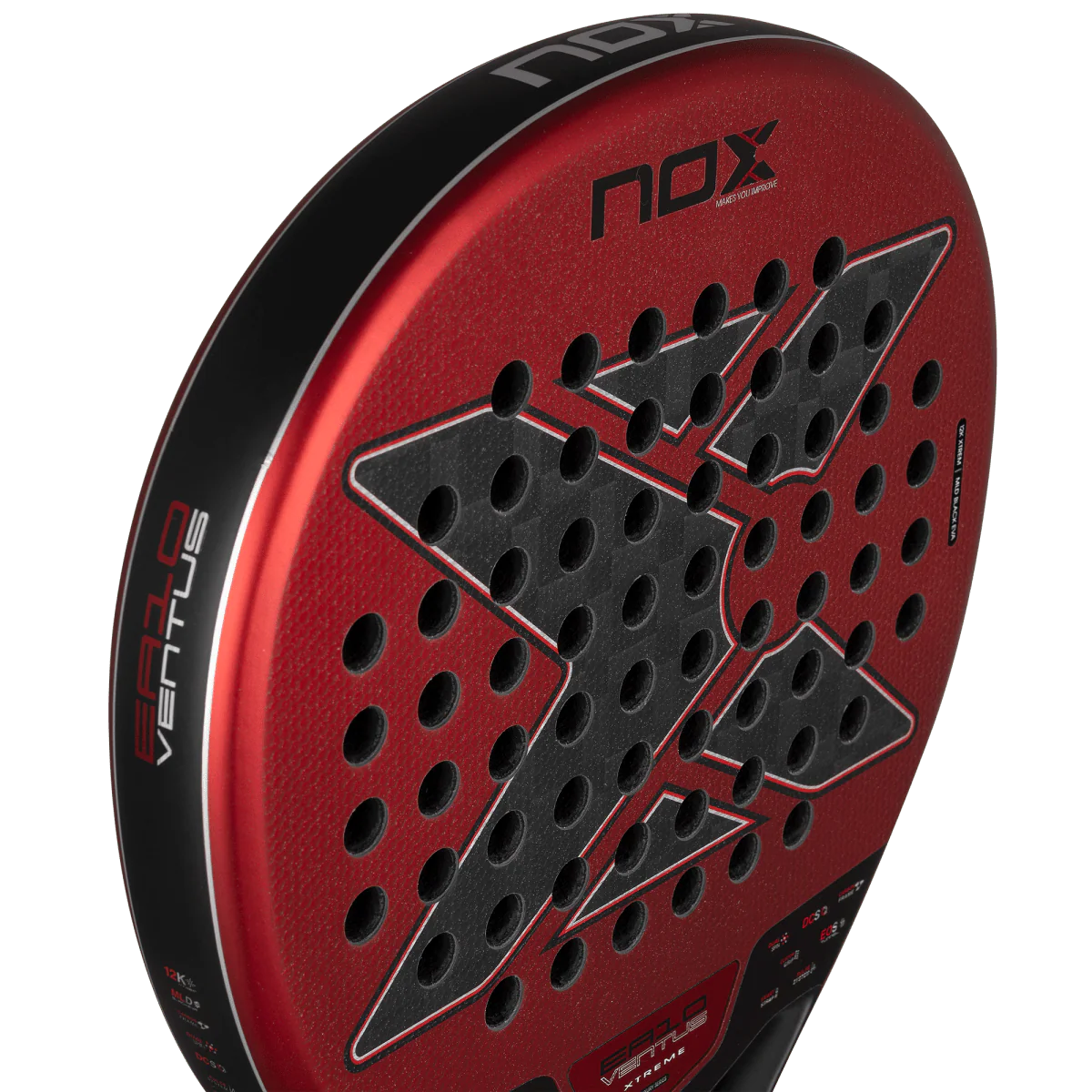 Raquette de padel Nox EA10 Ventus Hybrid 12K XTREM by Edu Alonso