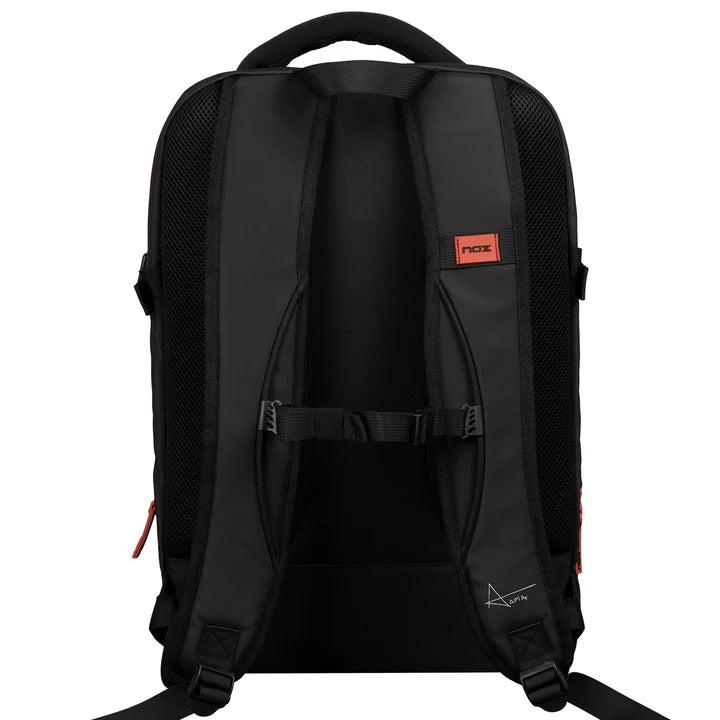 Sac à dos de padel Nox Luxury Open Series Noir / Rouge