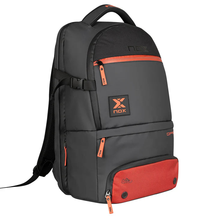 Sac à dos de padel Nox Luxury Open Series Noir / Rouge