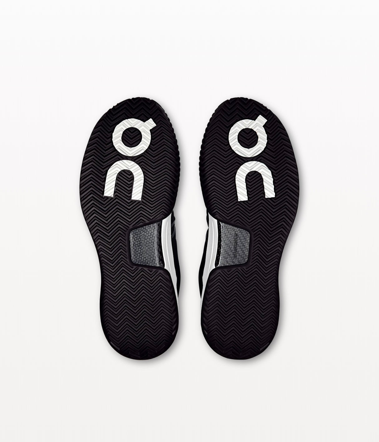 Chaussures On THE ROGER Pro 2 Clay Men Black Lime vue dessus