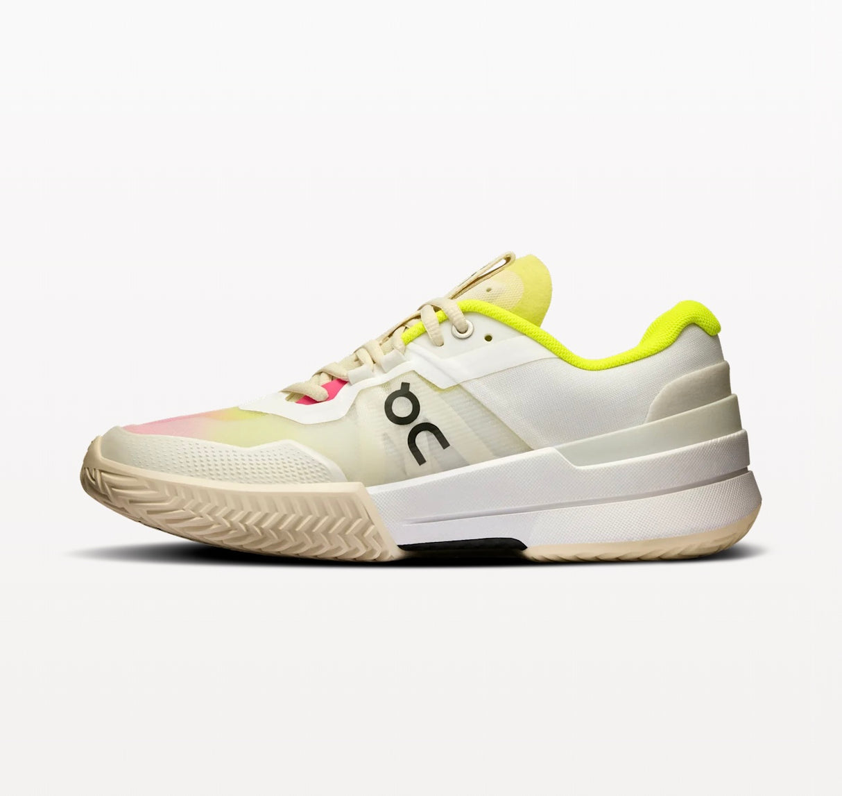 Chaussures On THE ROGER Pro 2 Men White Lime semelle