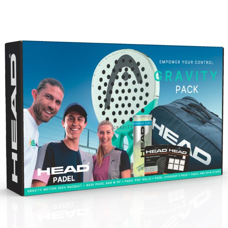 Pack de padel Head Gravity Motion