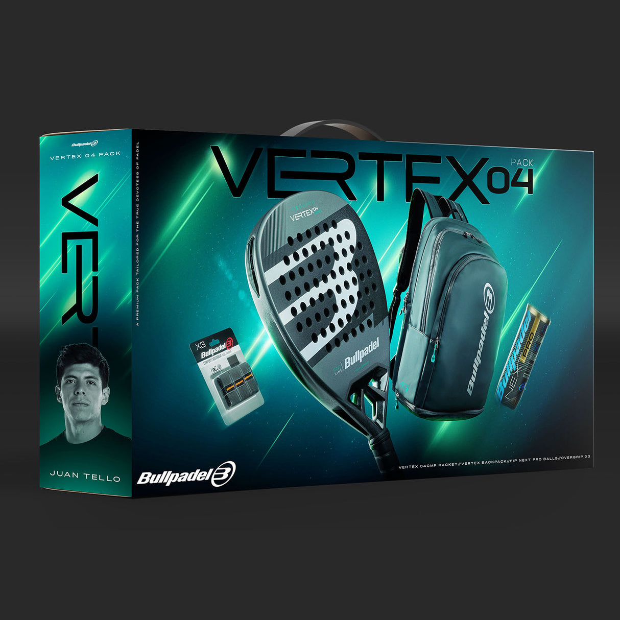 Pack de padel Bullpadel Vertex