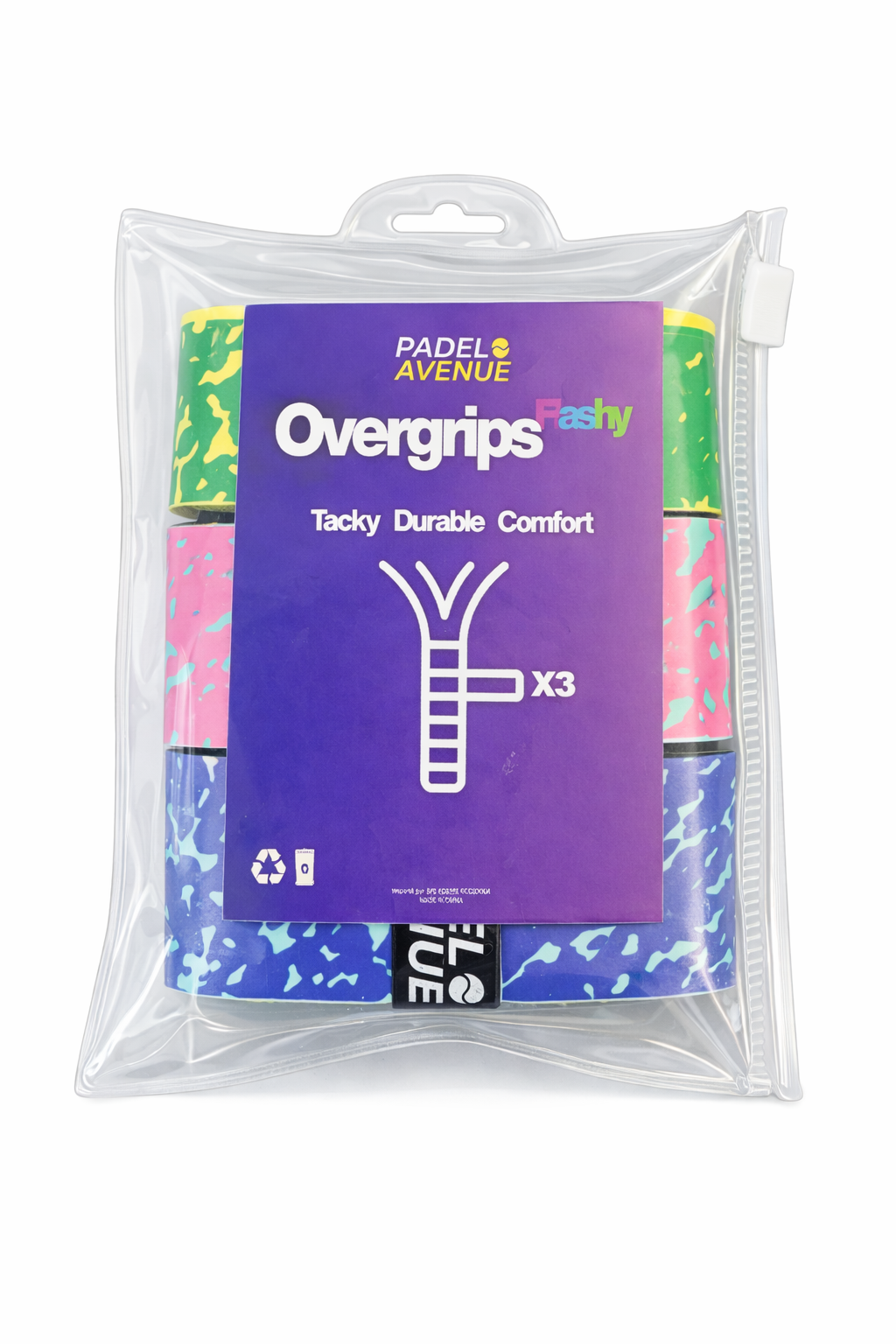 Pack de 3 surgrips de padel Pro Padel Avenue Flashy