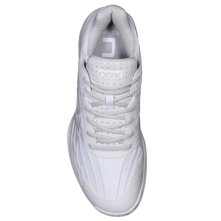 Nox AT10 Luxury White / Grey Padel Shoes
