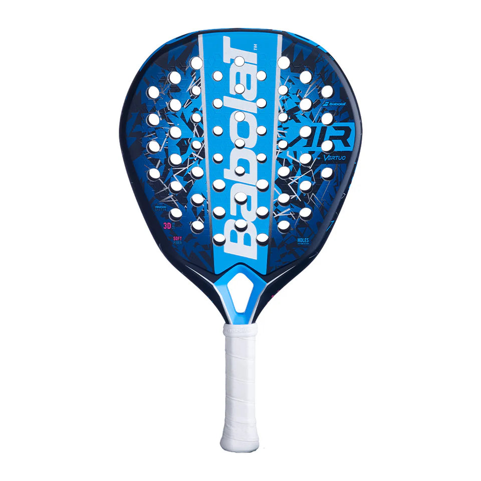 Pala Babolat Air Vertuo 2.5 vue de face, design et ergonomie