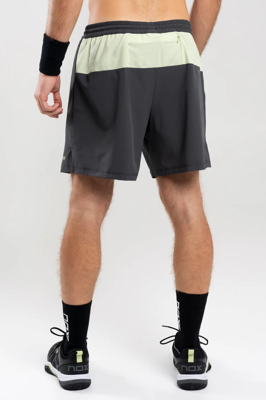Short de padel Nox Pro Charcoal Gris