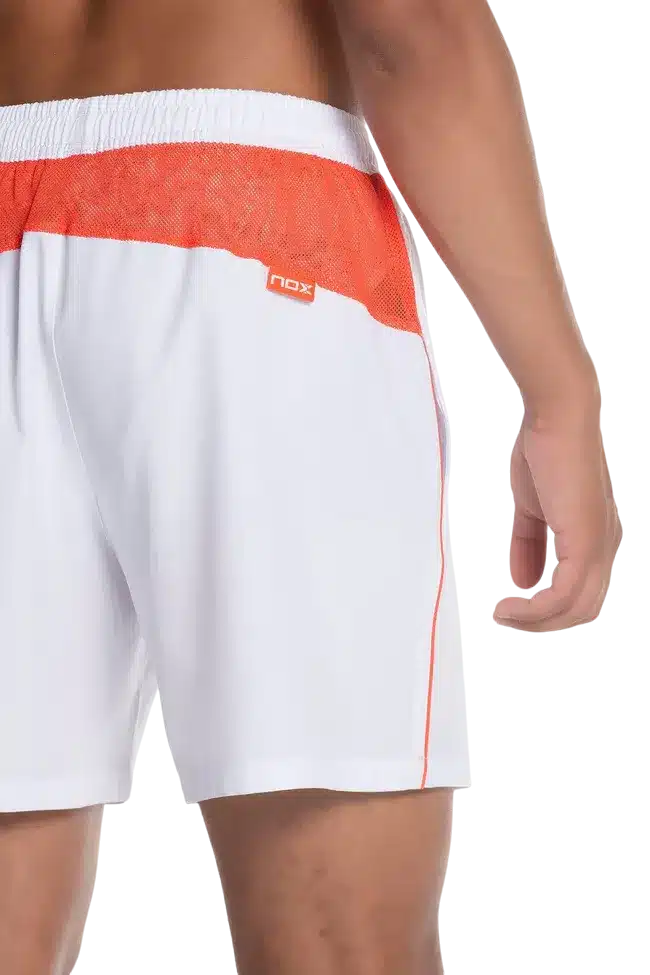Short Nox Team White confort et liberté de mouvement