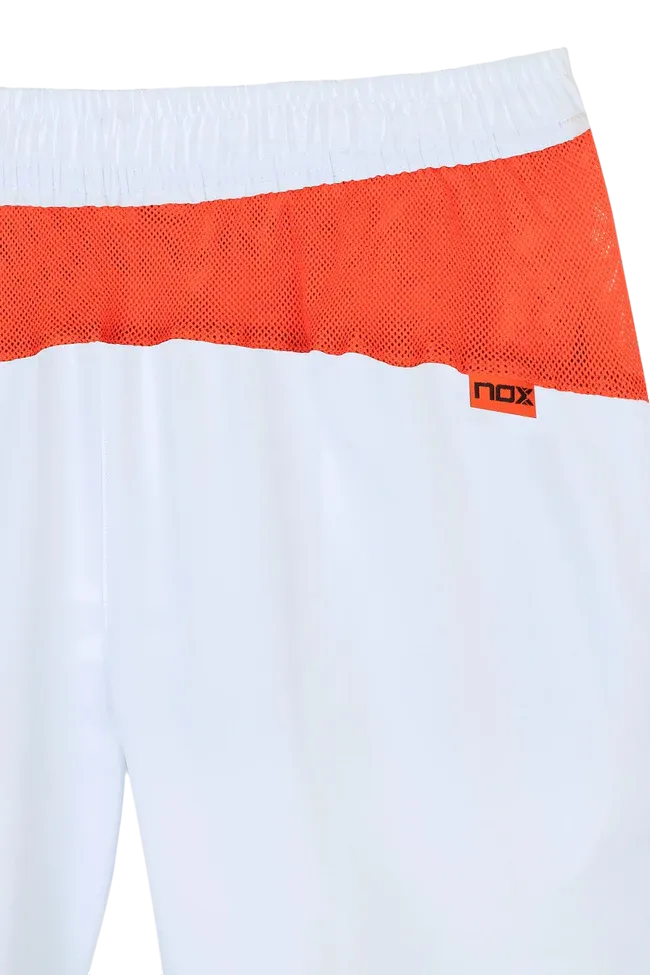 Short Nox Team White design moderne pour padel