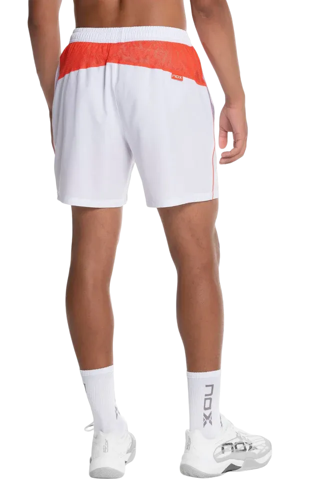 Short Nox Team White léger et respirant
