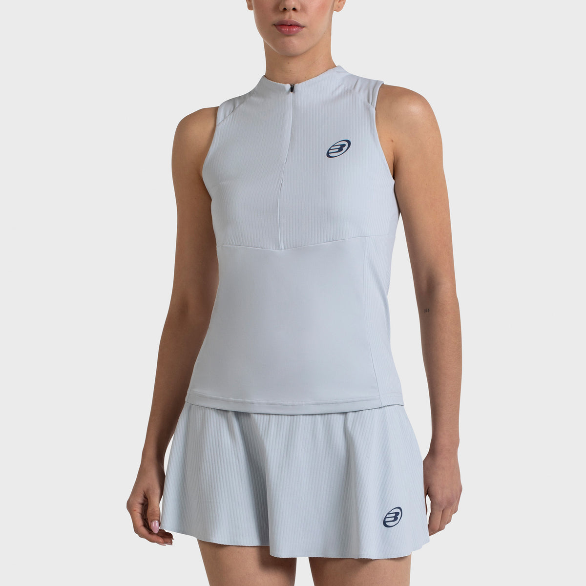 Débardeur de padel Bullpadel Pianor Gris Claro