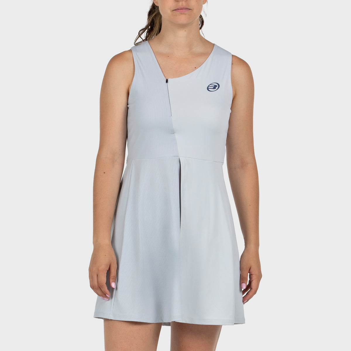 Robe de padel Bullpadel Pineta Gris Claro