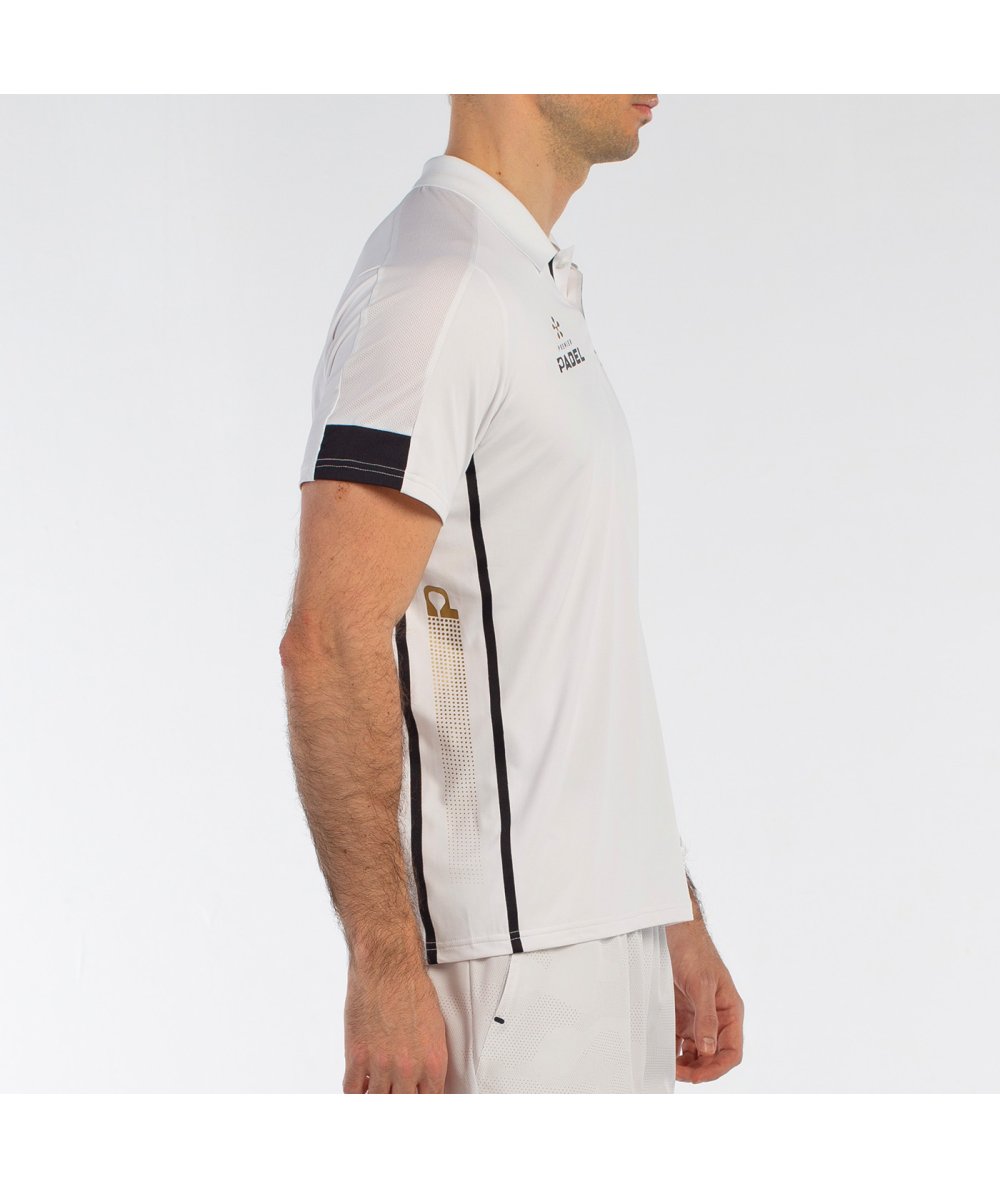 Profil du Polo Bullpadel Bogue Blanc