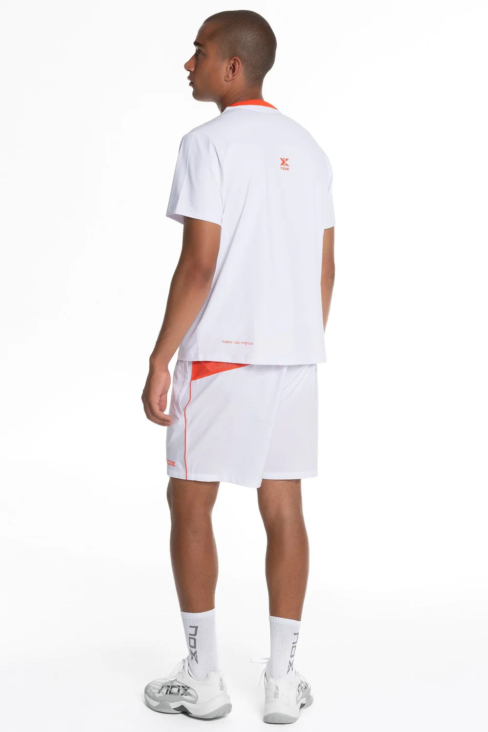 Logo et détails du polo Nox Team Regular White