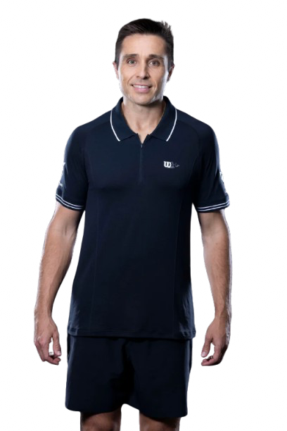 Polo Wilson Bela Seamless Noir pour padel avec confort et style