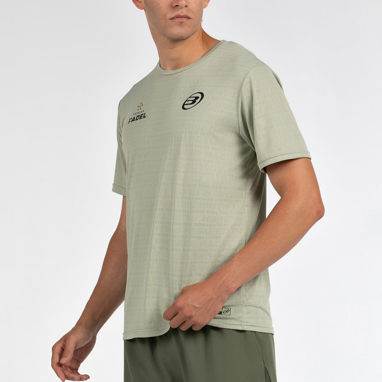 Tee Shirt de padel Bullpadel Prilep Eucalipto