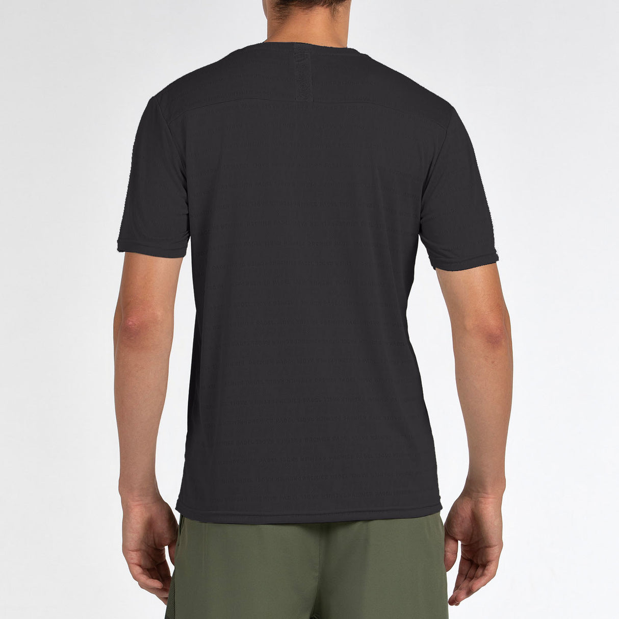 Tee Shirt de padel Bullpadel Prilep Negro