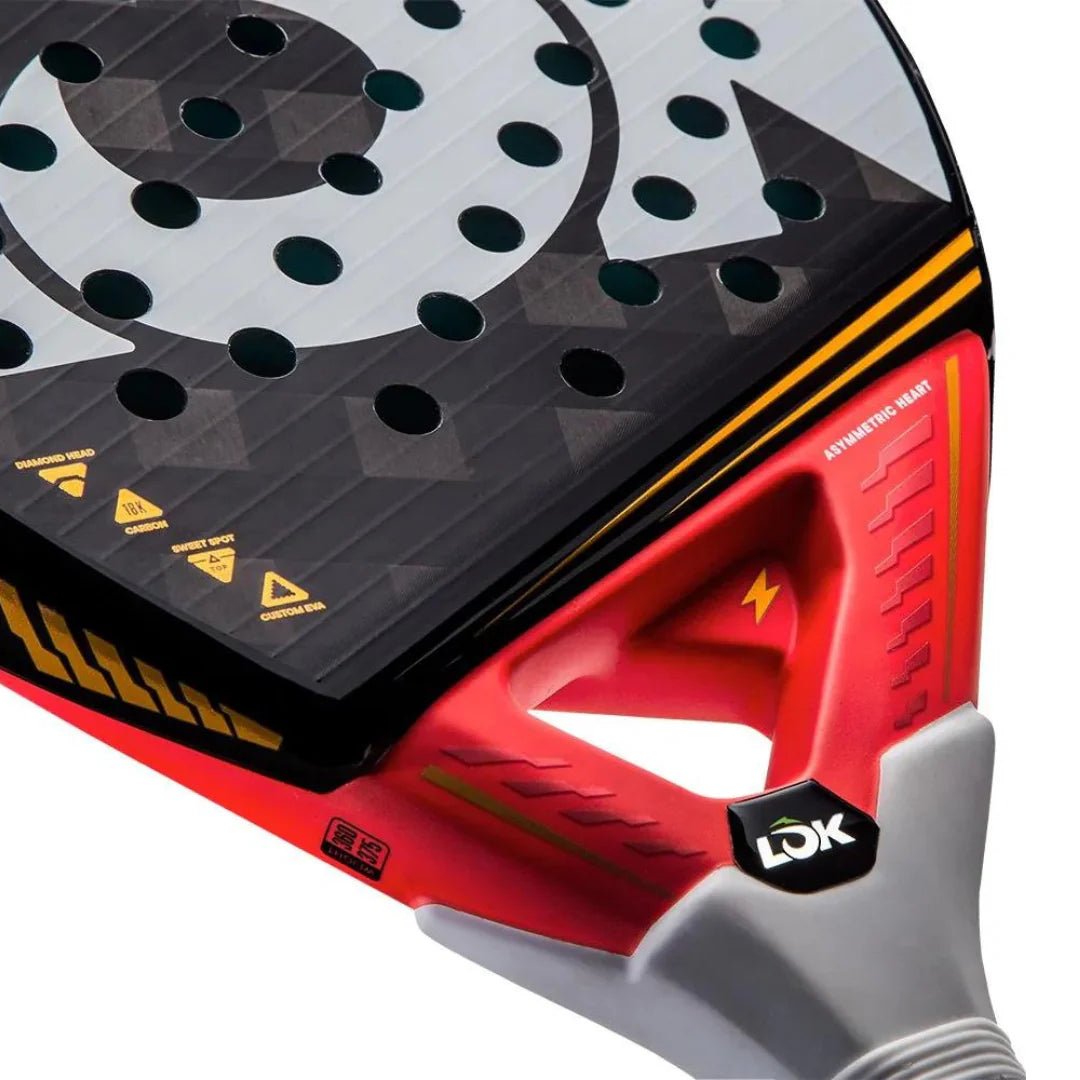 Détail Pala Lok Maxx Hype Mike Yanguas technologie avancée pour précision