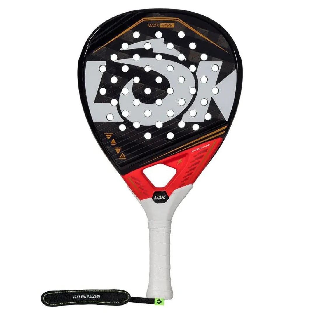 Pala Lok Maxx Hype Mike Yanguas face raquette de padel puissante et maniable