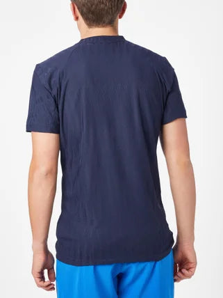 T-shirt Adidas Freelift Legend Ink pour hommes, en coton, avec logo Adidas visible sur le devant.