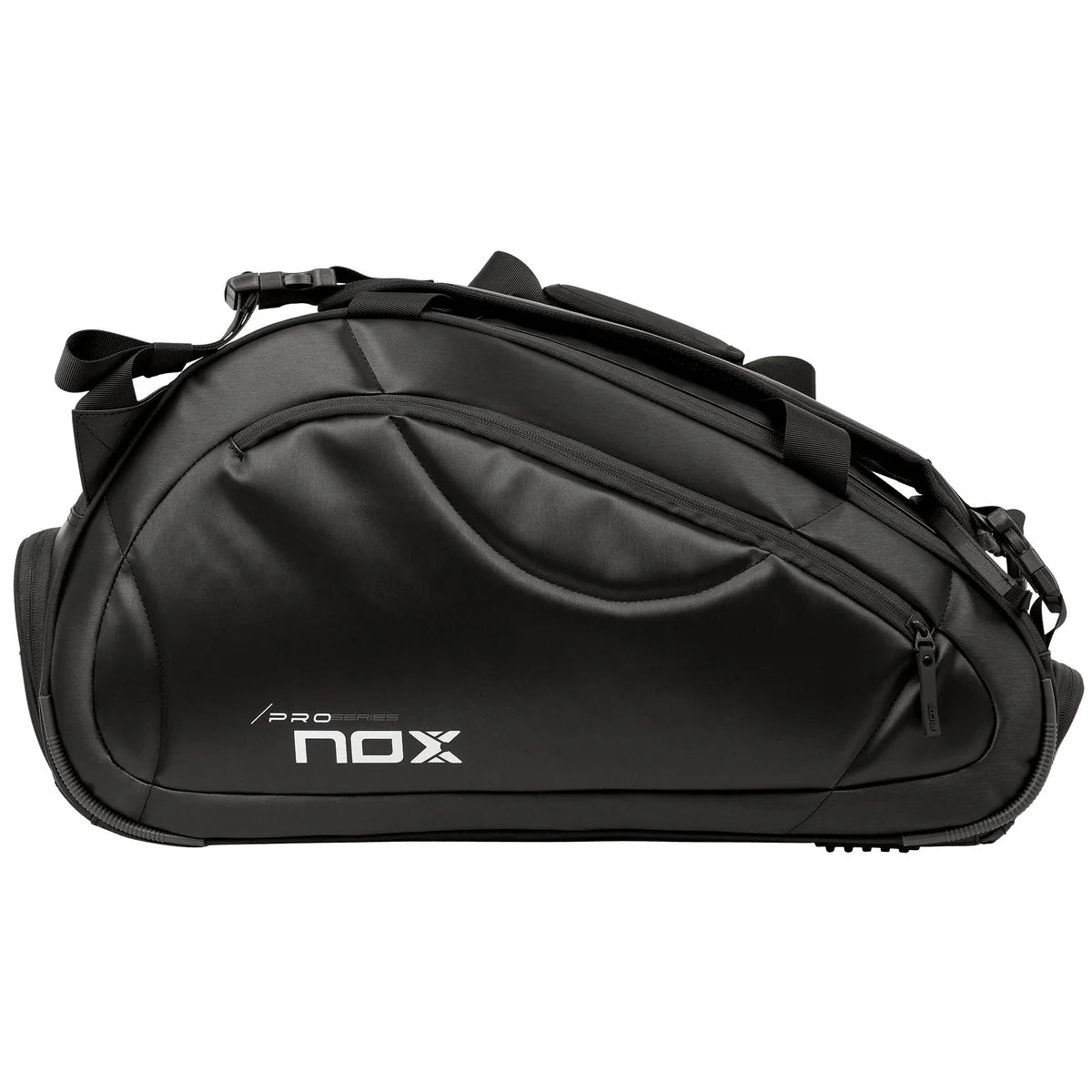 Détail des compartiments du sac Nox Pro Noir