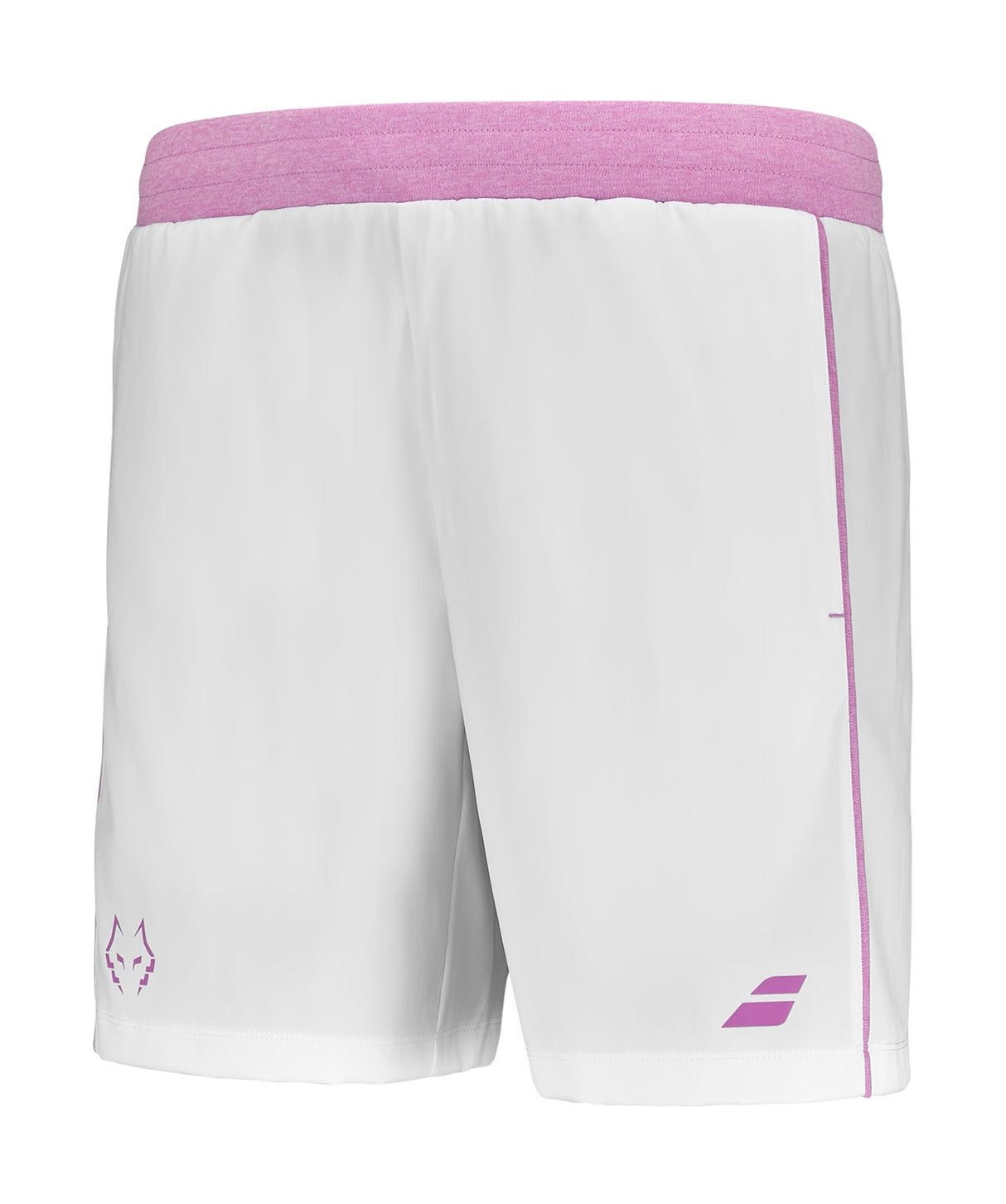 Short Babolat Lebron Blanc vue de dos