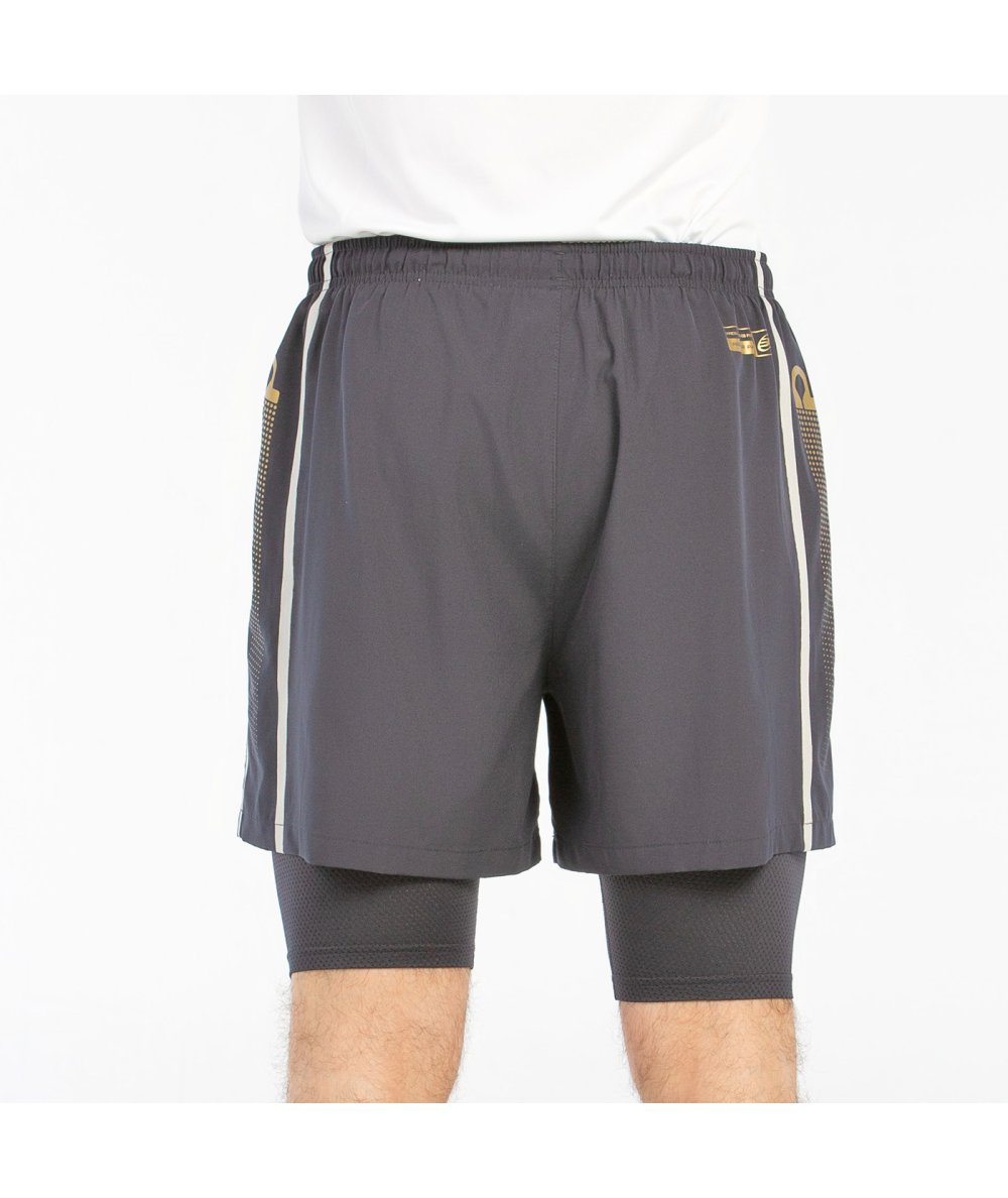 Détails du Short Bullpadel Barde Carbon