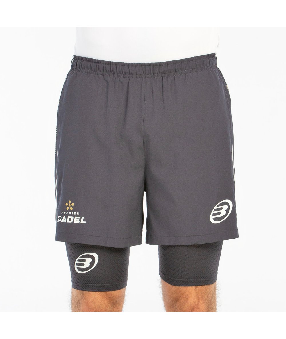 Short Bullpadel Barde Carbon vue de face
