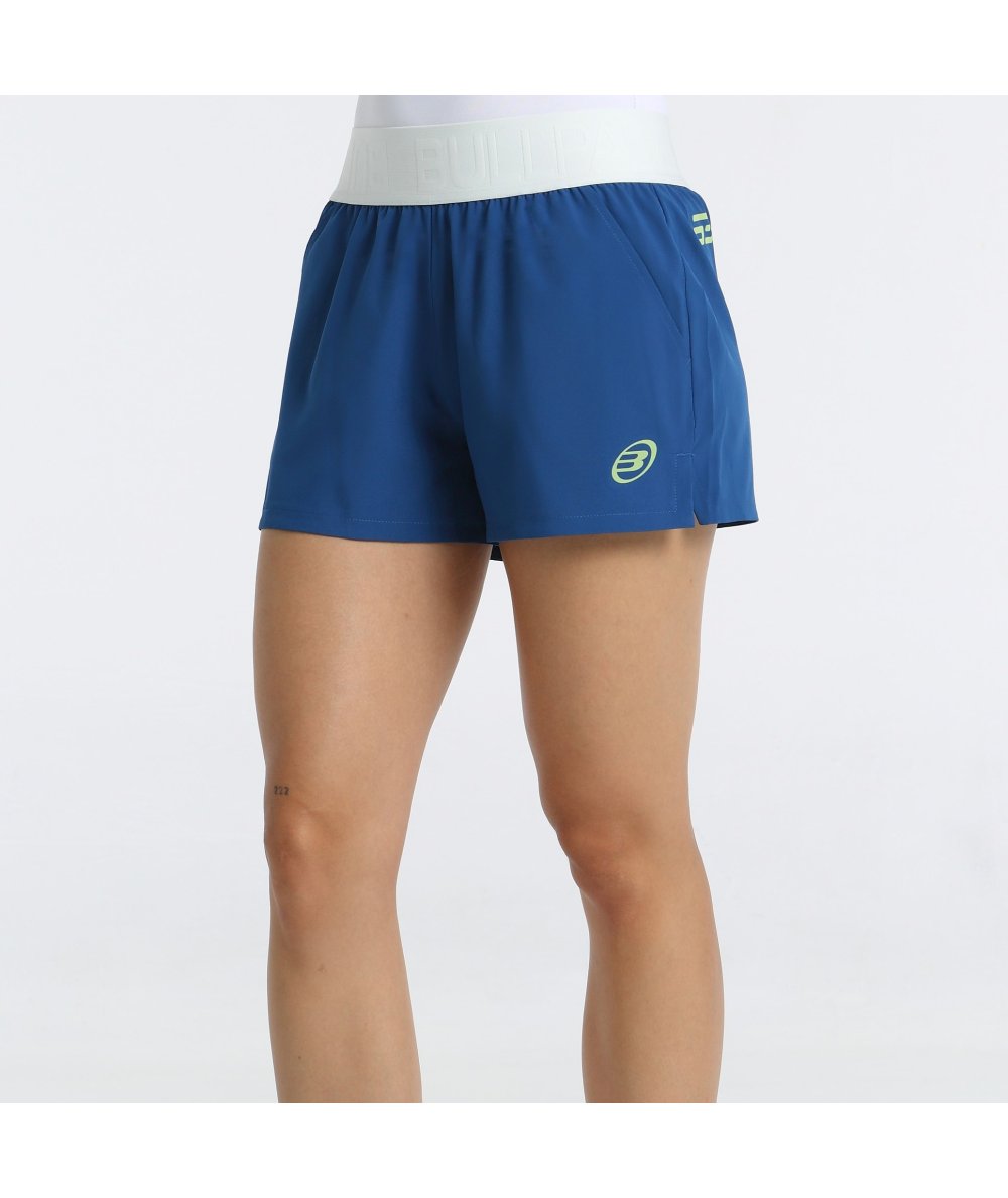 Short Bullpadel Berbi Azul Oscuro vue avant