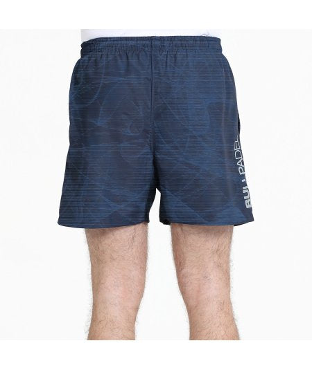 Short Bullpadel Coiris Azul Marino détails et finition