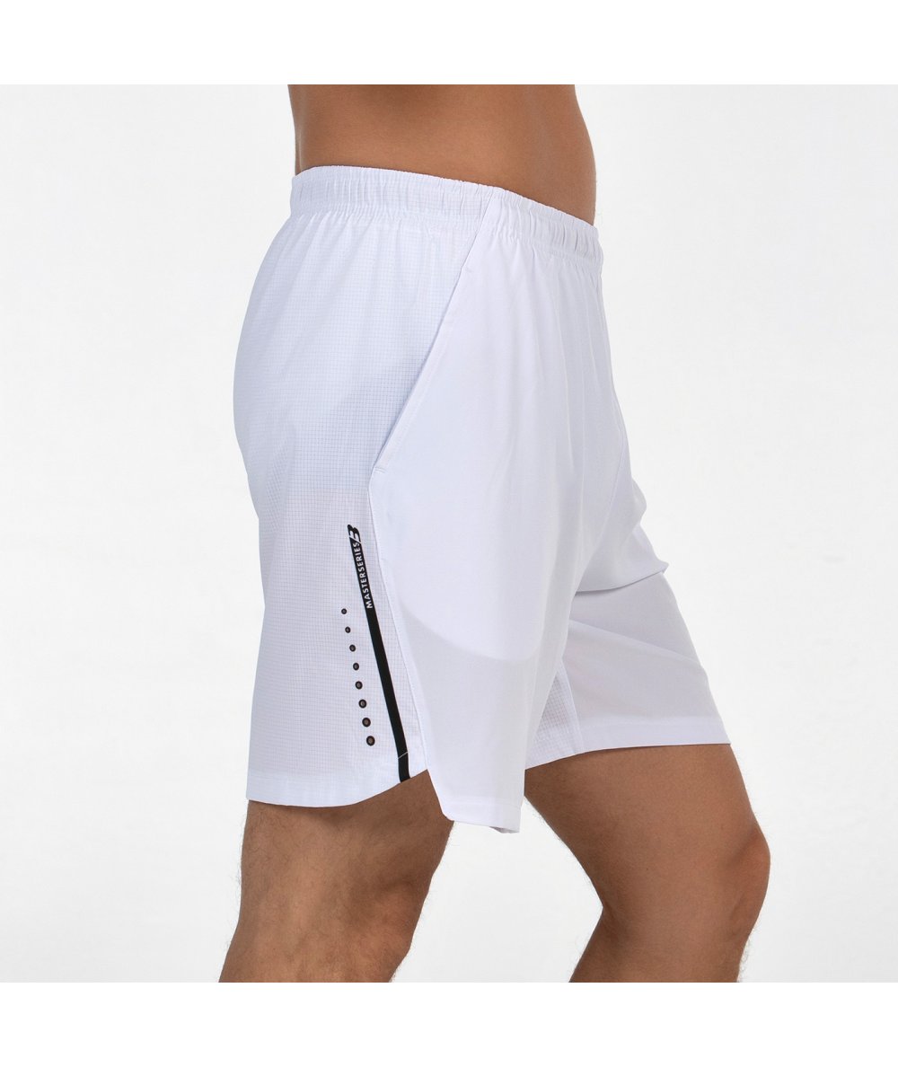Short de padel Bullpadel Mazari Blanco
