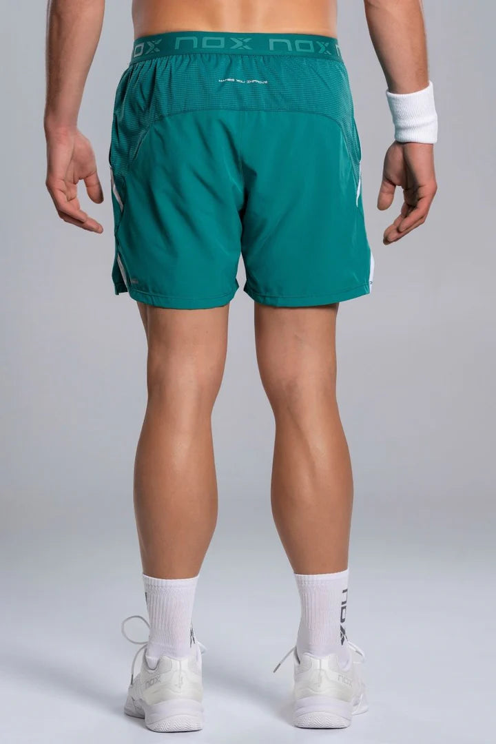 Short de padel Nox Pro Vert Ivoire