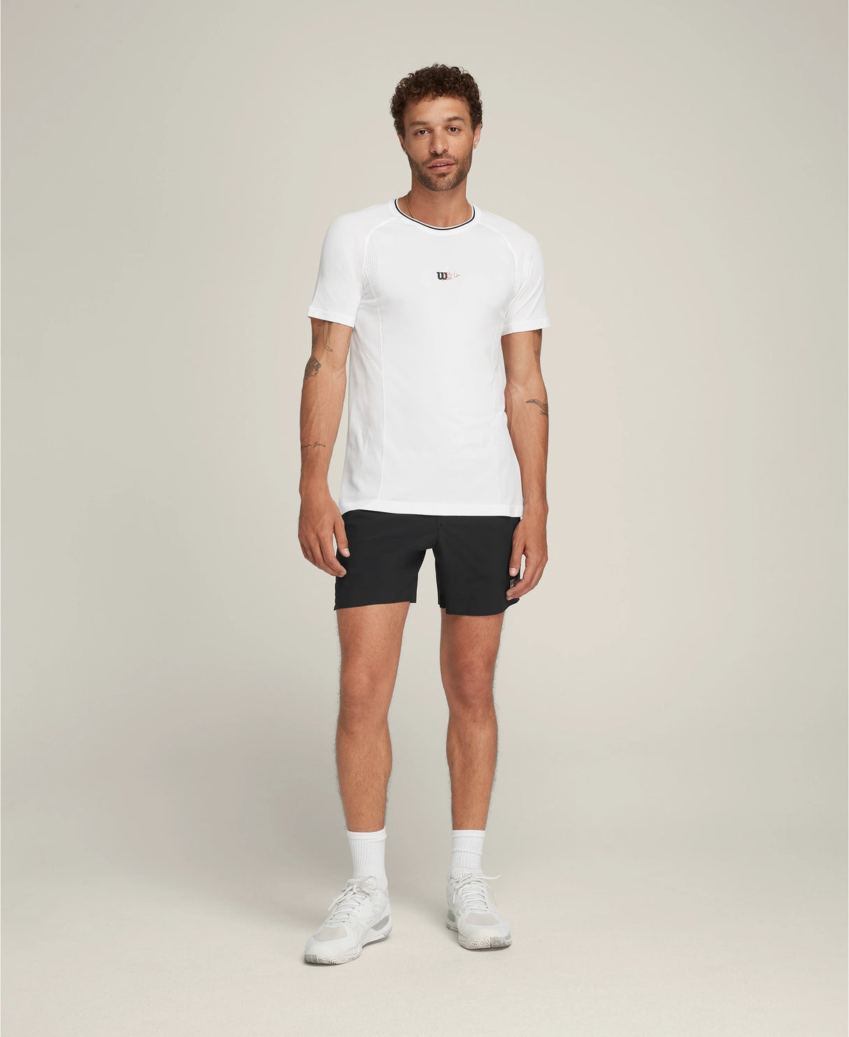Short Wilson Bela Noir pour entraînement et match